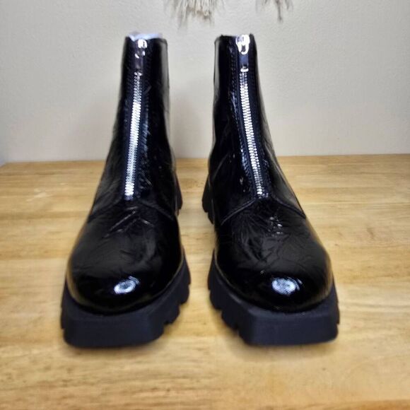 Katy Perry The Daarling Combat Boot Black Size 8.5 - Picture 9 of 12